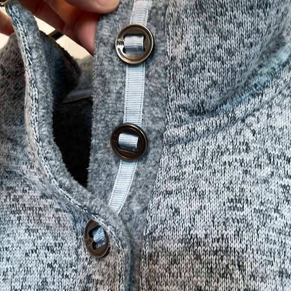 Women’s Natural Reflections XL quarter “zip” pullover. (no zip but buttons) - Picture 6 of 8